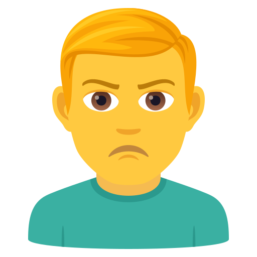 Ображений чоловік для JoyPixels 9.0