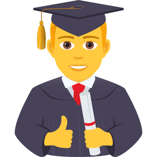 Студент для JoyPixels 9.0