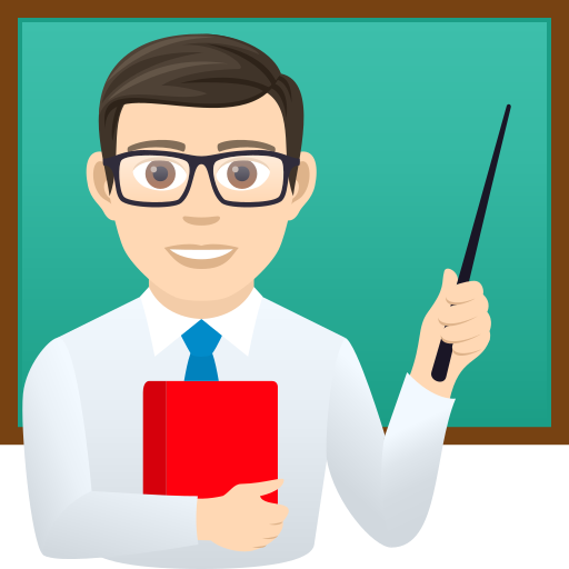 Учитель: дуже світлий тон шкіри для JoyPixels 9.0