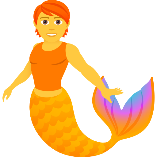 Русалка для JoyPixels 9.0