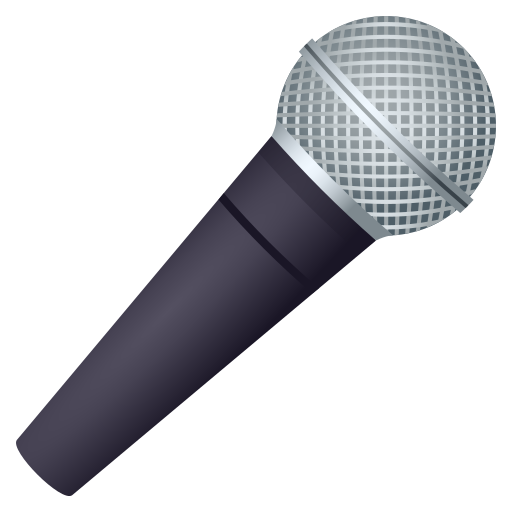 Микрофон для JoyPixels 9.0