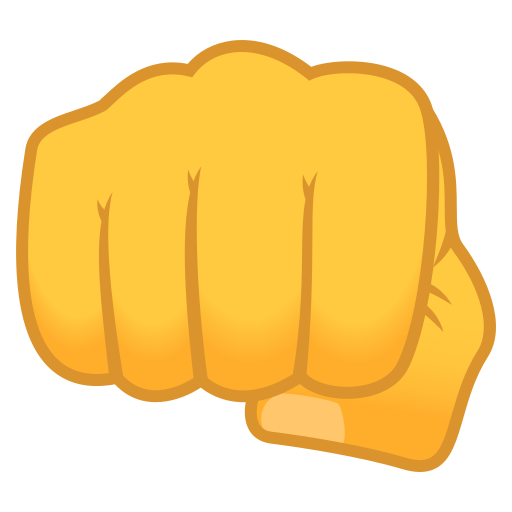 Кулак для JoyPixels 9.0