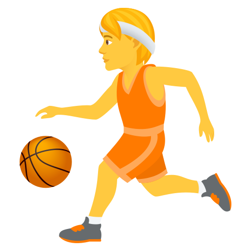 Баскетболист для JoyPixels 9.0