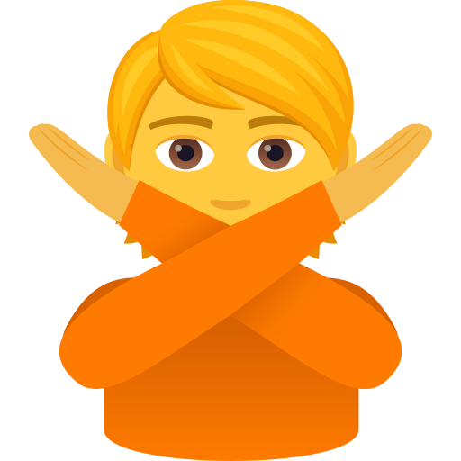 Человек против для JoyPixels 9.0