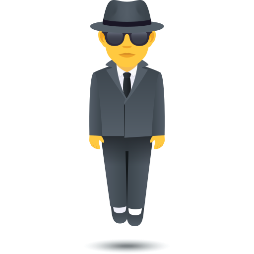 Парящий человек для JoyPixels 9.0