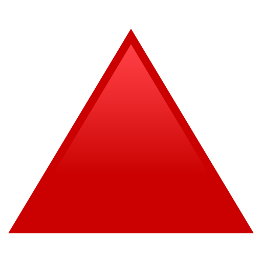 Треугольник вершиной вверх для JoyPixels 9.0