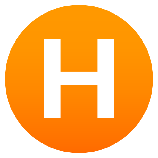 Регіональний індикатор Символ Буква H для JoyPixels 9.0