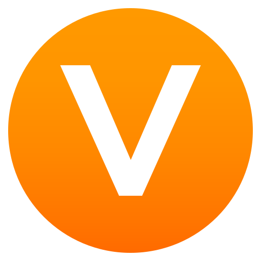 Региональный индикатор Символ Буква V для JoyPixels 9.0