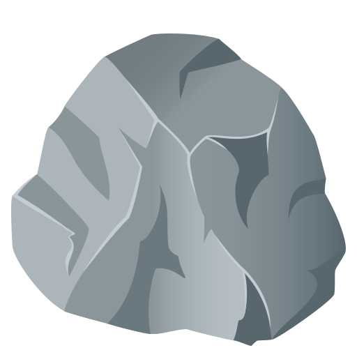 Piedra emoji 🪨