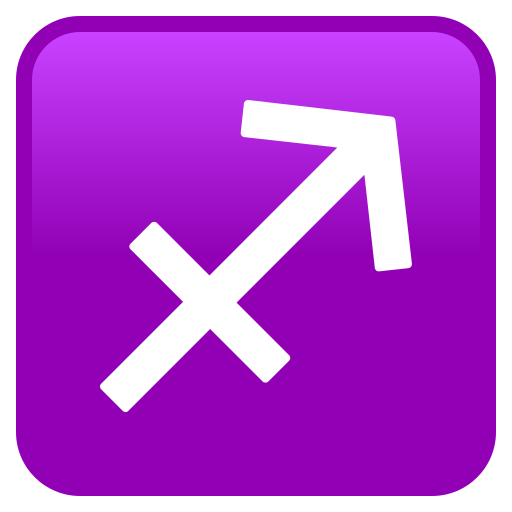 Знак зодіаку Стрілець для JoyPixels 9.0