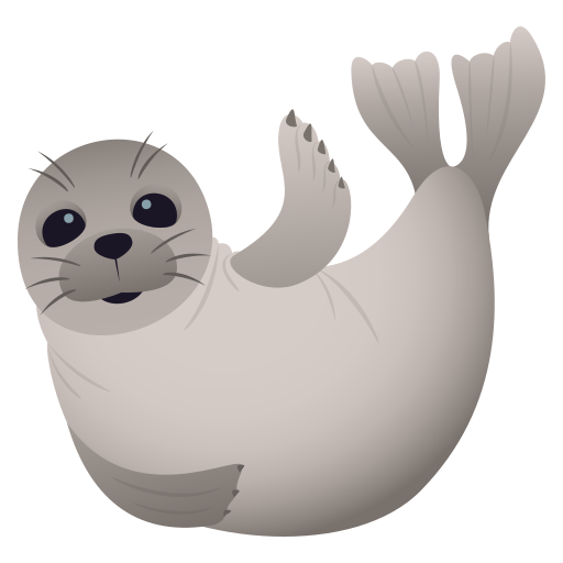 Тюлень для JoyPixels 9.0