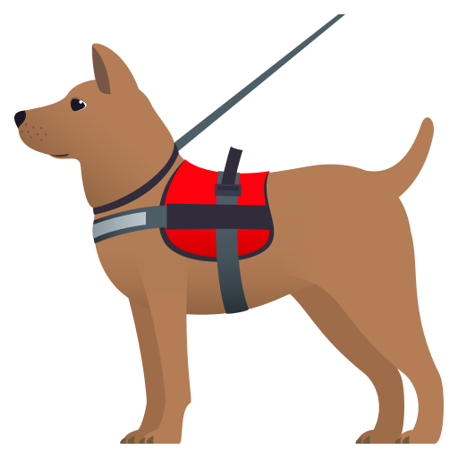 Службова собака для JoyPixels 9.0