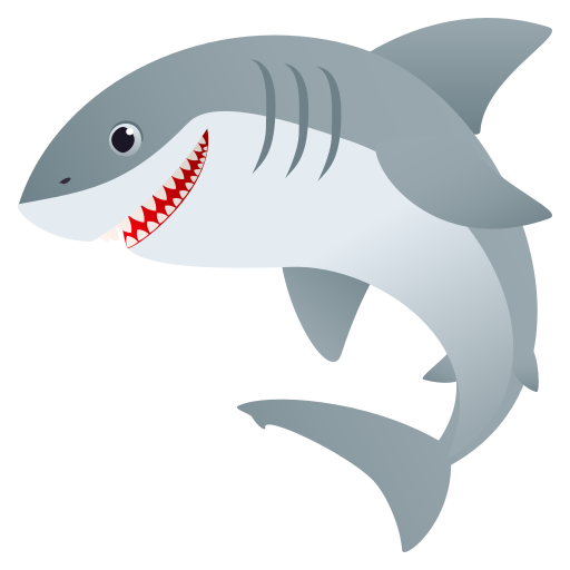  Shark Emoji