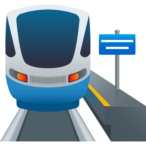 Железнодорожный вокзал для JoyPixels 9.0