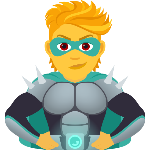 Суперзлодей для JoyPixels 9.0