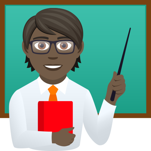 Педагог: дуже темний тон шкіри для JoyPixels 9.0