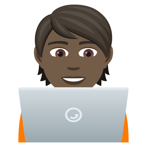 Інженер: дуже темний тон шкіри для JoyPixels 9.0