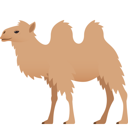 Two-Hump Camel Emoji 🐫