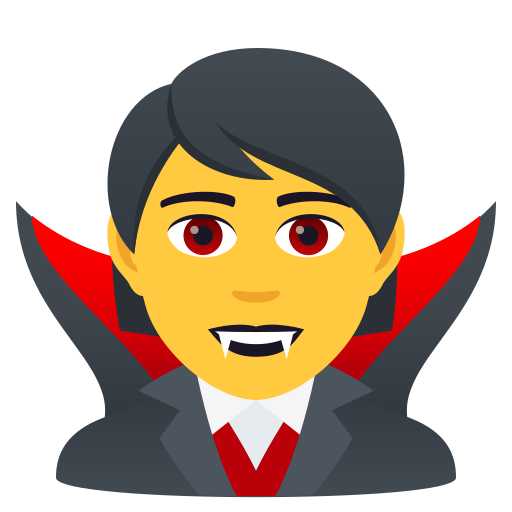 Вампір для JoyPixels 9.0