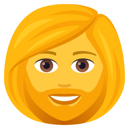 Бородата жінка для JoyPixels 9.0