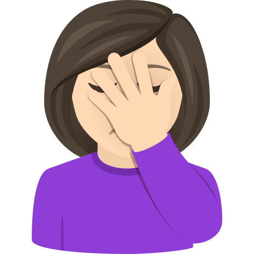 Жінка втратила дар мови: дуже світлий тон шкіри для JoyPixels 9.0