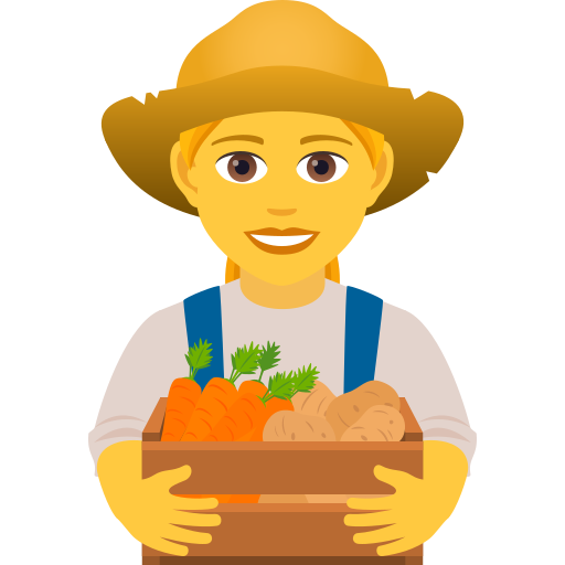 Жінка-фермер для JoyPixels 9.0