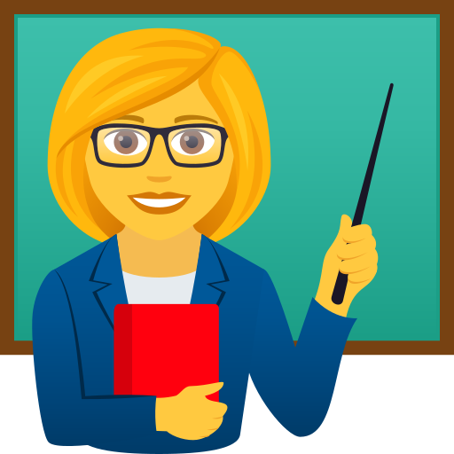 Учительница для JoyPixels 9.0