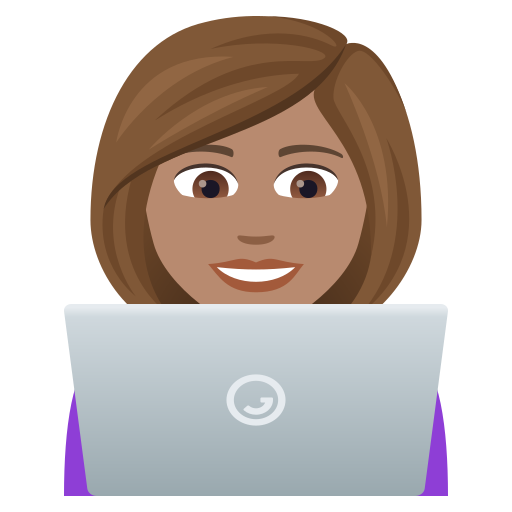 Жінка-інженер: середній тон шкіри для JoyPixels 9.0