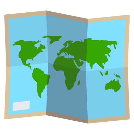 Карта світу для JoyPixels 9.0