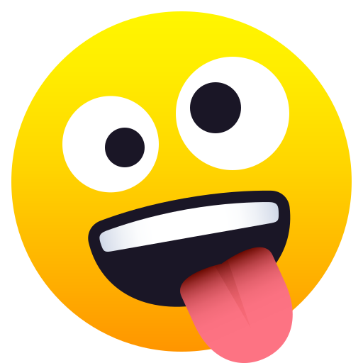 Божевільне обличчя для JoyPixels 9.0