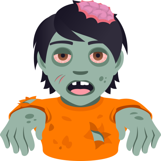 Зомбі для JoyPixels 9.0