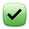 Botón De Marca De Verificación