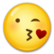 Cara Lanzando Un Beso