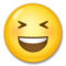 Cara Sonriendo Con Los Ojos Cerrados