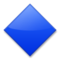 Rombo Azul Grande