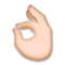 Señal De Aprobación Con La Mano