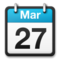 Calendario Recortable