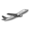 Avión Despegando