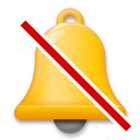 Campana Con Signo De Cancelación