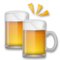 Jarras De Cerveza Brindando