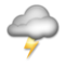 Nube Con Rayo