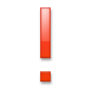 Exclamación Roja