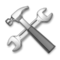 Martillo y llave inglesa