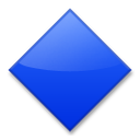 Rombo Azul Grande