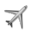 Avión que apunta hacia el noreste