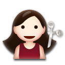 Persona Cortándose El Pelo