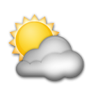 Sol Detrás De Una Nube