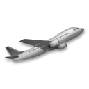 Avión Despegando