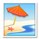 Playa Y Sombrilla