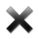 X de cancelación